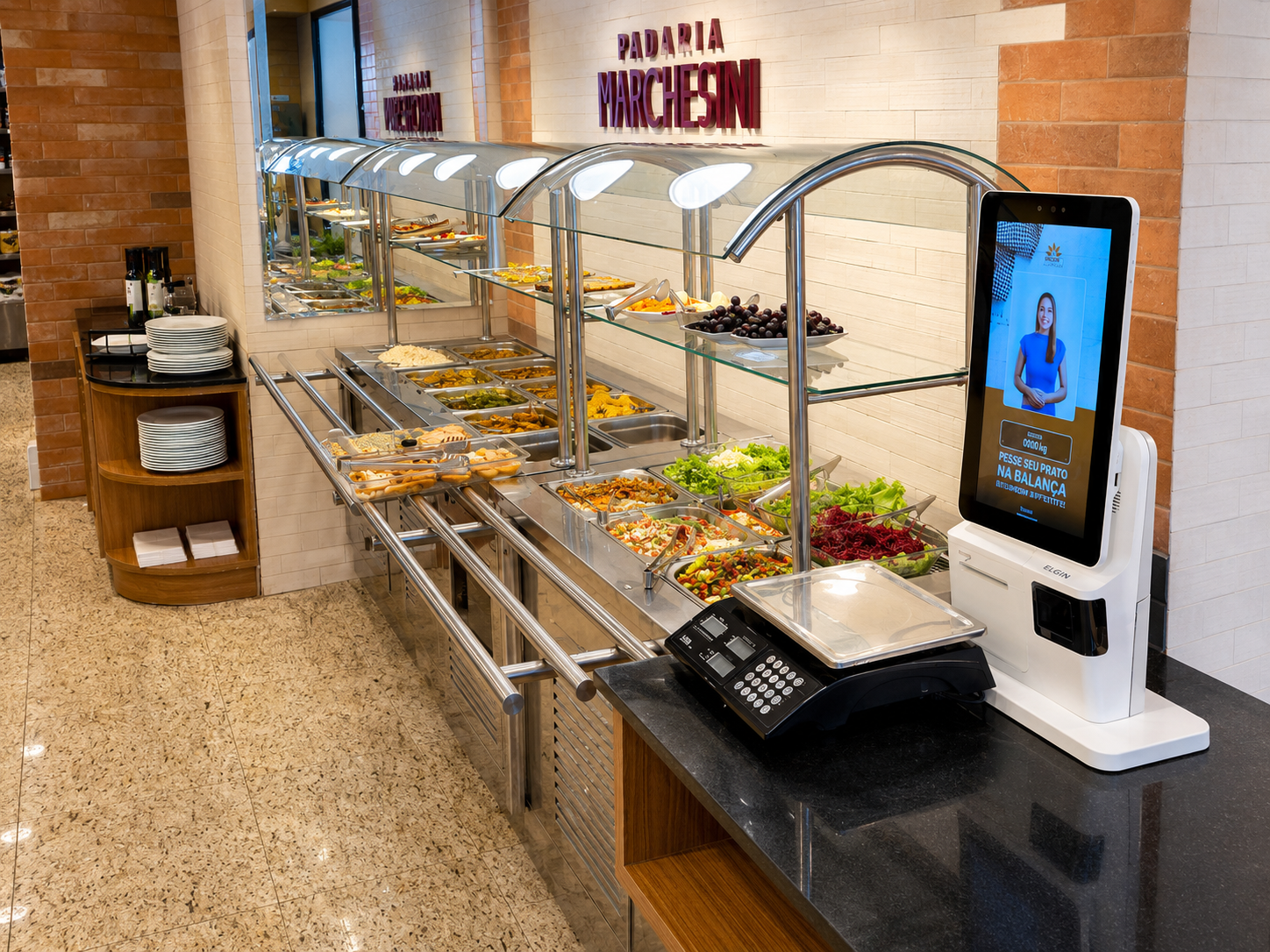 Buffet e recepções da Padaria Marchesini